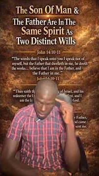God Sees The Son Of Man As Part Of His Own Spirit But Gives Him His Own Mind | Two Distinct Minds
