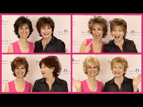 Sunset Wig- Shown in Each Color (Official Godiva's Secret Wigs Video)