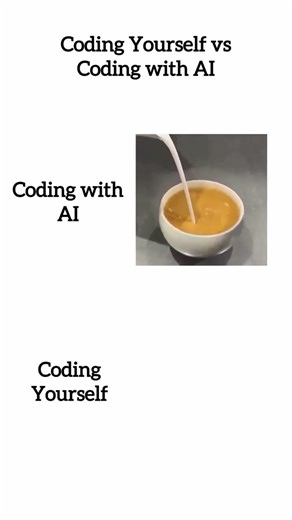 Codind with AI VS Coding Yourself #coding #frontendcourse #memes #computerprogramming #2026