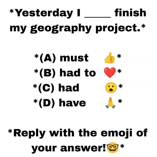 answer with emojis