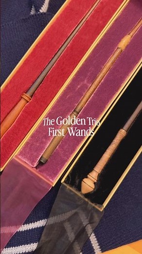 Harry Potter Golden Trio First Wands by Noble Collection #harrypotter #noblecollection #wands