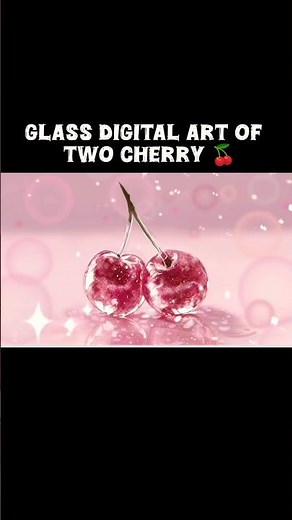 Cristal Glass digital Art 😀 speed painting #art #digitalart #drawing #cute