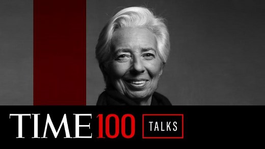 President of the European Central Bank Christine Lagarde discusses with WEF founder Klaus Schwab the significance of having more women in finance, science and technology. https://ti.me/3jBOyuu | TIME