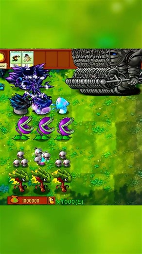 Magic Potato Make strongest Fusion Giant Plant #pvzfusion #pvz #plantsvszombies