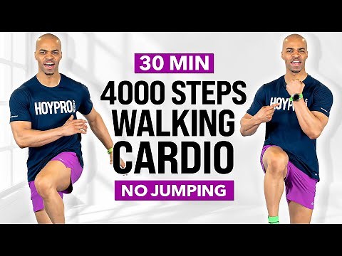 30 Minute Walking Workout for Weight Loss | 4000 Steps | No Jumping | Easy Cardio | Walk at Home