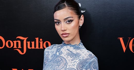 Cindy Kimberly’s Sheer Slip Dress Is Literally Held by Strings for Meshki