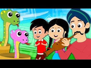 Baburam Sapure | Bengali Rhymes for Kids | বাবুরাম সাপুড়ে | Bengali Poems For Childrens