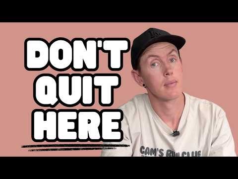 Almost Everyone Quits Running Here