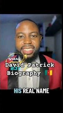 David Patrick Biography 🇨🇲#237entertainment #mrrawmaterial #davidpatrick #viral #shorts