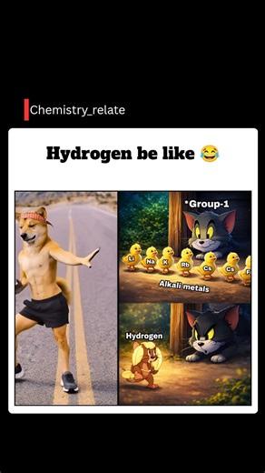 Hydrogen be like chemistry funny short #funny #chemistrymemes #chemistry_relate #shorts #shortsfeed