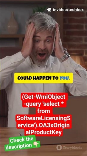 DON'T LOSE Your Windows Key: One CMD to Save It!🪟#shorts