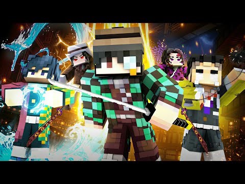 I Survived 200 Days As Tanjiro In Demon Slayer Minecraft || PART:2