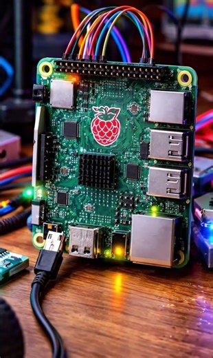 What is Raspberry pi? #engineering #education #dc #tech #circuits #animation #Raspberrypi #shorts #R