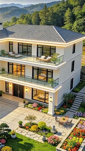 Do paper mein complete planning ke saath bana hua sundar Ground +1 Makan#GroundPlusOne#G1HouseDesign