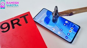 Display glass testing videos of new OnePlus 9 R T it's protection of Corning Gorilla Glass 5 and 6.62 inches 120Hz HDR10 AMOLED Display #OnePlus9RT | Ramesh Bakotra
