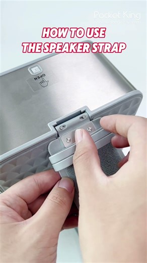 Pocket King音箱背带一分钟上手 #shorts #tutorial #bluetoothspeaker #搞笑 #깊은치유 #speaker #藍牙喇叭 #funny