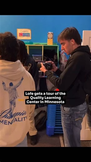 ForTheYouth | Daily Music Posts on Instagram: "@itslofe gets a tour of the Quality Learing Center in MN👀 #viral #explorepage #lofe"