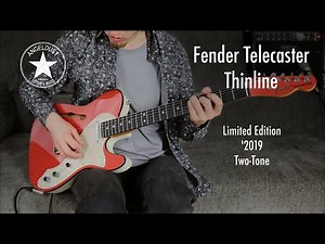 Fender Telecaster Thinline USA Limited Edition '2019 | Guitar Review by AngelDust Guitars