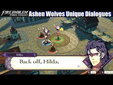 FE3H Ashen Wolves Unique Dialogues & Battle Quotes - Fire Emblem Three Houses
