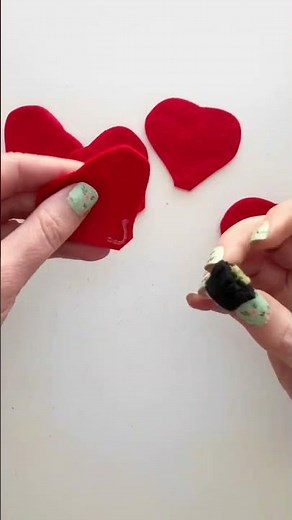 Felt Poppy #feltflowertutorial #feltflower #craftwithme