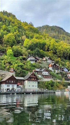 2025 奧地利仙境 哈修塔特遊船 湖心美景 Hallstätter See Boat Tour @ 奧地利 哈修塔特 #shorts