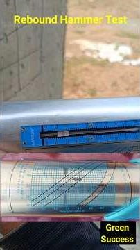 Rebound Hammer Test | Non Desstructive test | Civil Engineering #construction #civilengineering