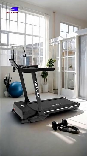 Foldable Treadmill with 15-Level Auto Incline | Smart Running Machine 1–18 km/h