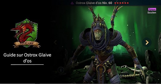 Guide to Ostrox Bone Glaive artifact and mastery