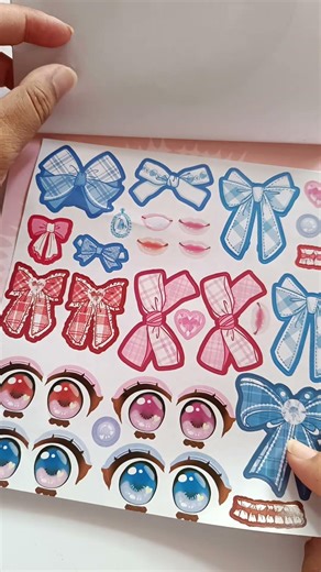 Koleksi Sticker Paper Doll Anime yang Wajib Kamu Punya