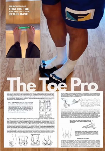 Targeted toe‑flexor training with the Toe Pro helps build stronger toes and intrinsic foot muscles to improve balance and stability, enhance push‑off power and gait efficiency, improve the arch(es), reduce plantar overload, and help you move better in sport and daily life—starting from the ground up. Stronger toes, stronger you! 🦾👣🫵🏾 #fyp #toepro #foothealth #feet #toespacers