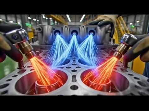 How Car Engines Are Made | From Raw Metal to Power Machine