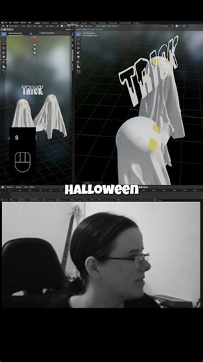 Make ghosts in #blender