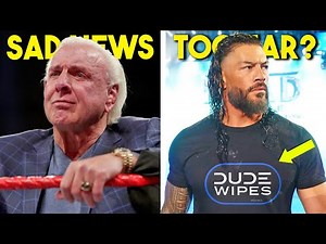 Ric Flair Has Skin Cancer...WWE Going TOO FAR...Miz OFF WWE TV...TNA Actress RIP...Wrestling News