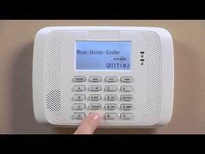 Set Up User Codes w/Honeywell 6162 Alarm Keypad