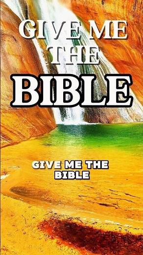 Give Me The Bible - Beautiful Hymn #hym #hymnsofpraise #oldhymns