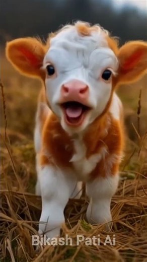 Cute Baby Cow Sound | Calf Sound effects #shorts #cowsound #soundeffects