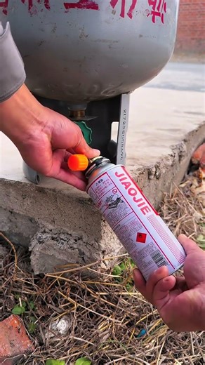 Portable Gas Can Saver Tool For Outdoor Cooking #ideas #shorts