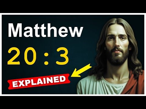 Matthew 20:3 Explained - Understanding the Parable of the Workers in the Vineyard