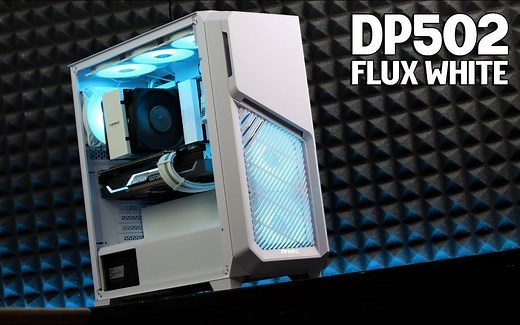 【PC Crazy】低调猫头鹰风冷 安钛克黑白蓝搭配MATX PC装机 - 预算￥1W5人民币 12600K+RTX3070 MATX游戏工作两用PC 延时装机