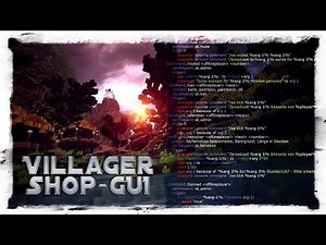 [SKRIPT] Villager Shop-GUI #39 Tutorial Spigot