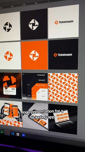 15K views · 455 reactions | In case you missed this the first time, here's a branding project for a client in Haiti . It's a logo for their new app called Tiketwaze. Launching soon.... If you'd like to learn how to design professional logos like this, enrol for my logo design course with Adobe illustrator. Enroll here: https://selar.com/46op?currency=NGN #fyp #logo #graphicdesign #app #Ticketing | Posterion | Facebook