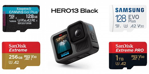 失敗しない！GoPro「HERO13 Black」のmicroSDカードの選び方とおすすめを解説 | DroneWiki