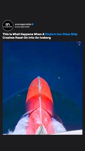 Average Noble | Modern ice-class ships can do something that once seemed impossible — they can drive straight into solid ice… and keep going. 🛳️❄️🔥 A... | Instagram