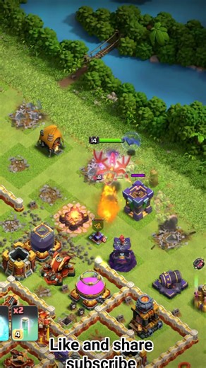 Dragon duke Vs Archer Queen #coc #gaming #clashofclans #games #attack #winterclash #clashhacks