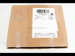 Embellished Boxes October 2015 Unboxing