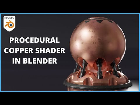 How to Make Procedural Photorealistic Copper Shader in Blender 3.0