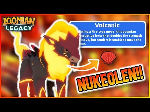 Volcanic Pyrolen One Shots EVERYTHING || Loomian Legacy PvP