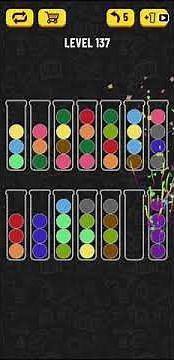 Ball Sort Puzzle - level 137