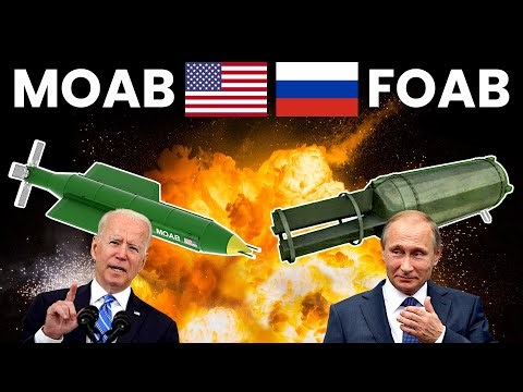 Las Dos Bombas No Nucleares más Grandes y Poderosas del Mundo