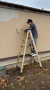 78K views · 7.4K reactions | The house is painted! Now it’s time to finish the window trim and maybe add a pergola! What do you think I should do next? #diy #diydad #milwaukeetools @milwaukeetool | Caleb.dailyy | Facebook